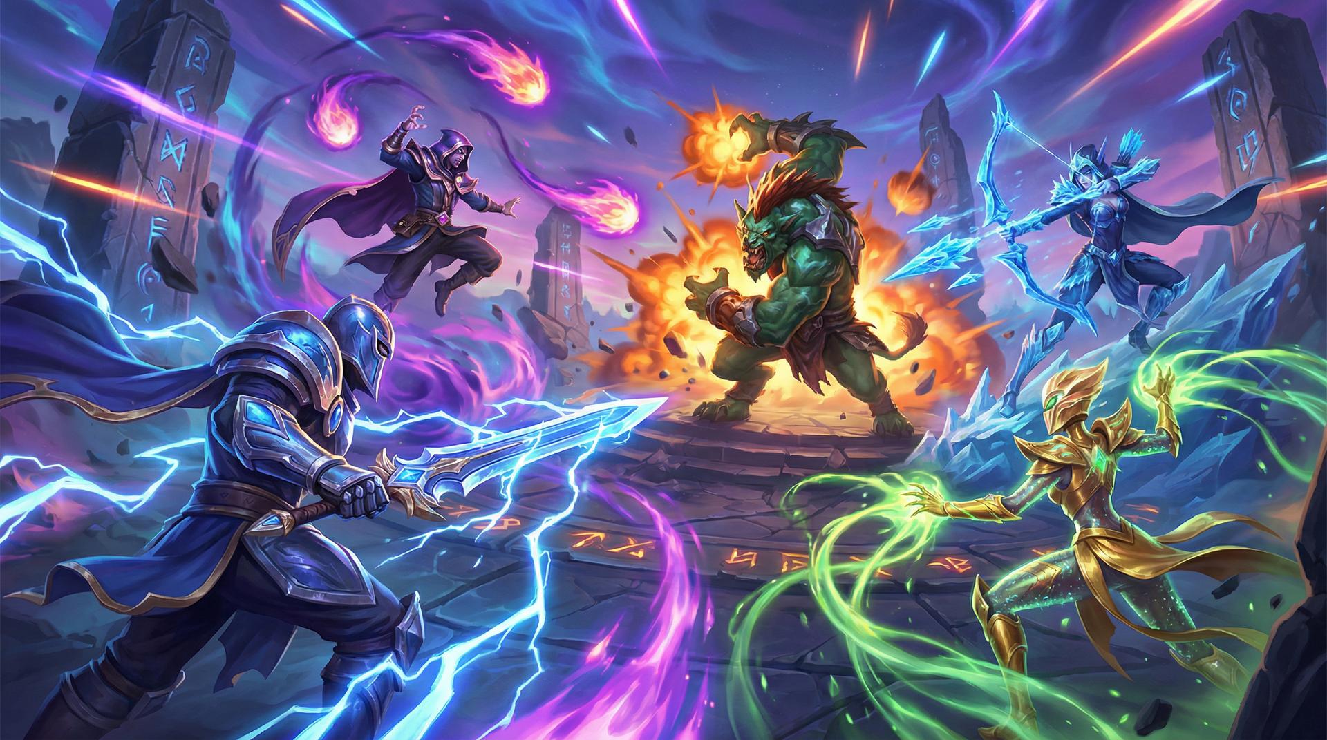 网红英雄联盟团战视频解说